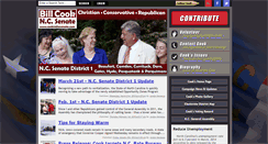 Desktop Screenshot of cookinthesenate.com